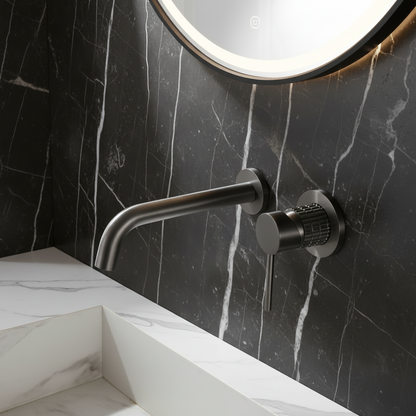 Angelica verborgen wastafelsysteem - Gunmetal Grey