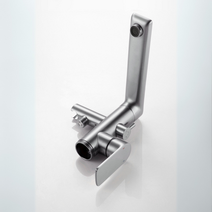 Emilia vrijstaande badkraan – Gunmetal Grey