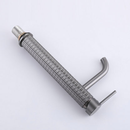 Angelica hoge wastafelkraan - Gunmetal Grey