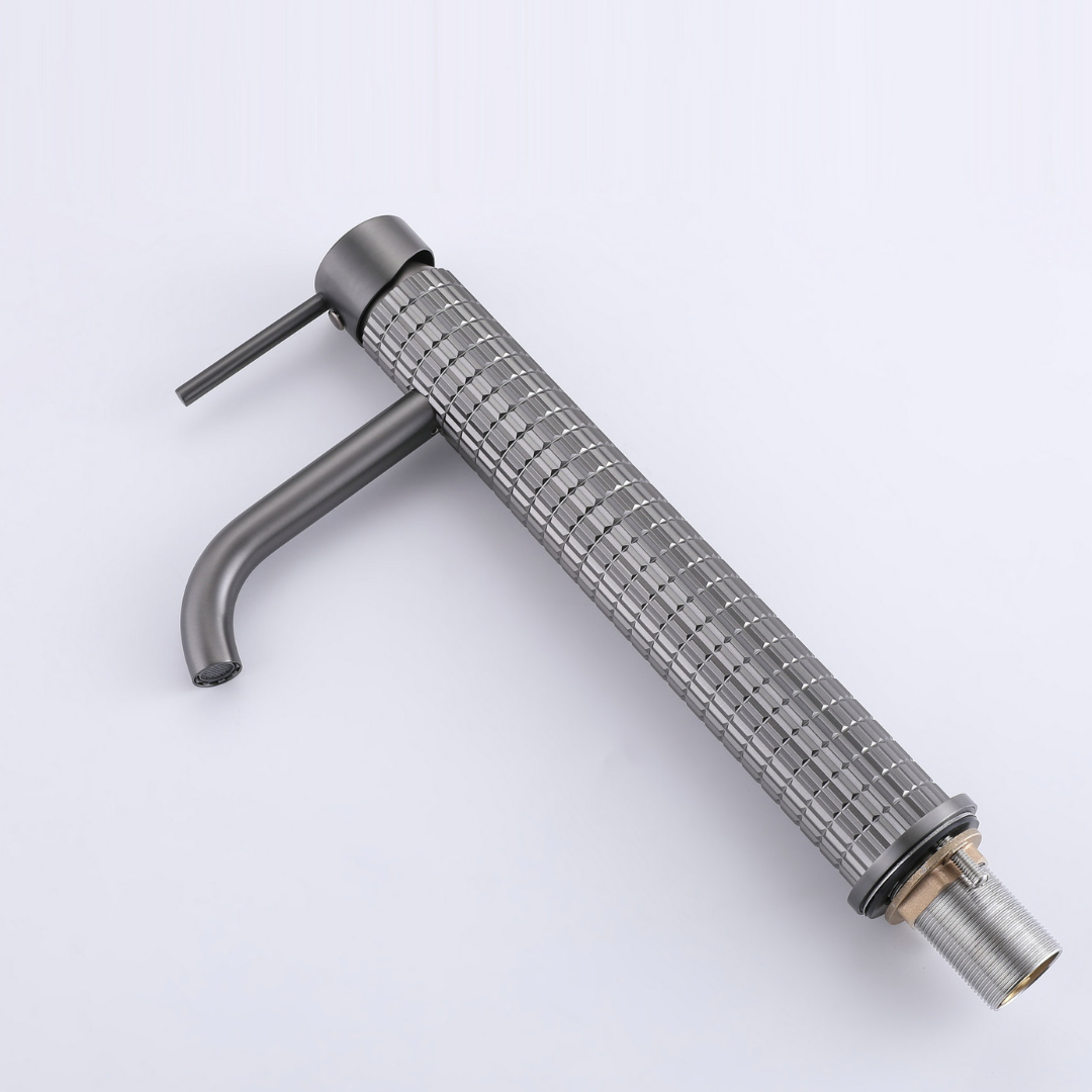 Angelica hoge wastafelkraan - Gunmetal Grey