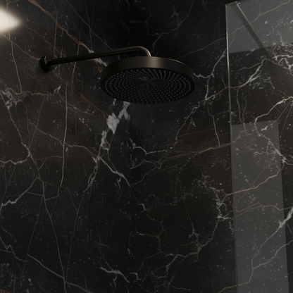 Amalia Inbouwdouchesysteem – Regen- en handdouche – Matzwart