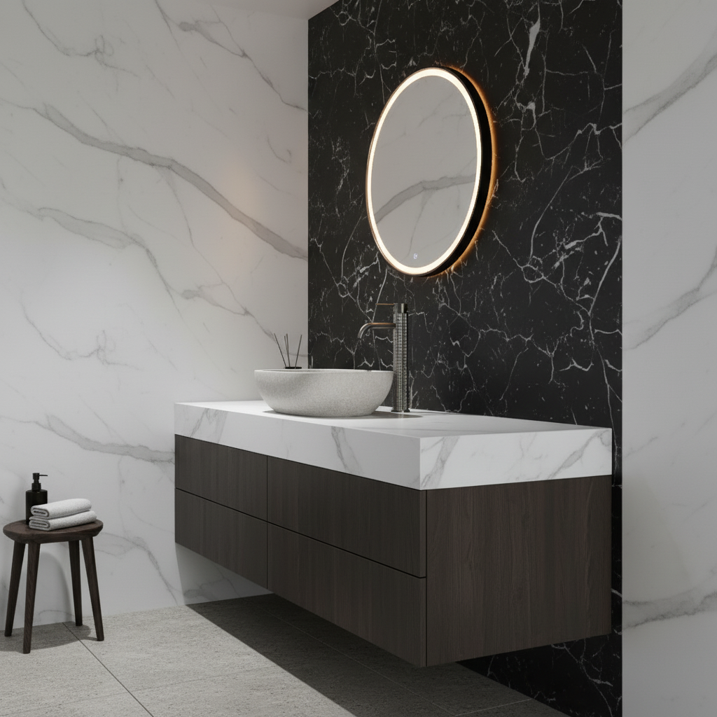 Angelica hoge wastafelkraan - Gunmetal Grey