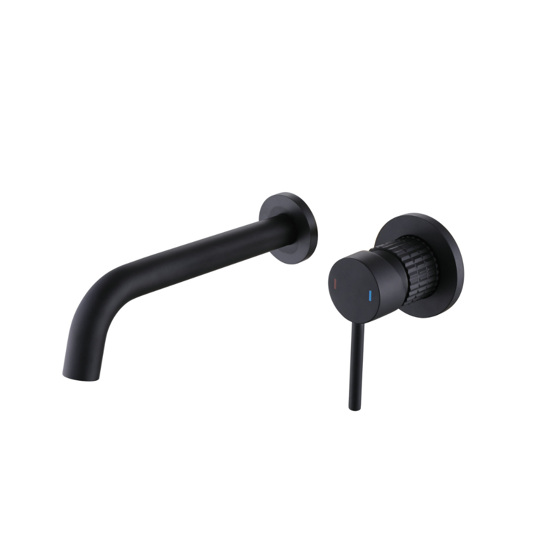 Angelica verborgen wastafelsysteem - matzwart