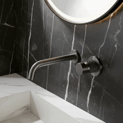 Angelica verborgen wastafelsysteem - Gunmetal Grey